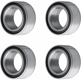 img 2 attached to Upgrade Your Polaris RZR And Ranger With SENWEN Front And Rear Wheel Bearings - 4PCS, Direct Replacement Part Numbers Included