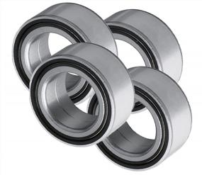 img 4 attached to Upgrade Your Polaris RZR And Ranger With SENWEN Front And Rear Wheel Bearings - 4PCS, Direct Replacement Part Numbers Included