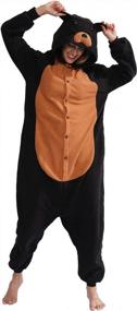 img 4 attached to Unleash Your Inner Bear With Our Adult Bear Onesie Animal Pajamas - Perfect For Cosplay, Homewear, Sleepwear, And Jumpsuit Costume For Both Women And Men.