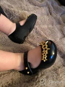 img 2 attached to 👶 Прекрасные мини-туфли Mini Melissa Ultragirl для маленьких девочек: идеальная обувь для ваших малышей