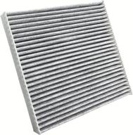 🔍 high-performance cabin air filter with activated carbon, compatible replacement for cp134, cf10134, be-134, 80292-sda-a01, 80292-sec-a01, 80292-t0g-a01, single pack logo