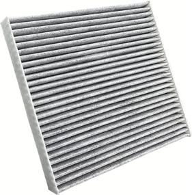 img 4 attached to 🔍 High-Performance Cabin Air Filter with Activated Carbon, Compatible Replacement for CP134, CF10134, BE-134, 80292-SDA-A01, 80292-SEC-A01, 80292-T0G-A01, Single Pack