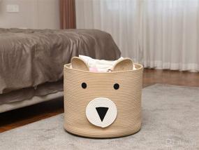 img 3 attached to 🧺 Best Nursery Furniture for Storing Laundry Clothes in Kids' Bedroom Nursery - Home Store