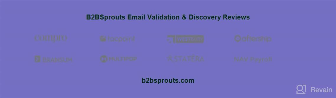img 1 attached to B2BSprouts Email Validation & Discovery Reviews review by Ray Cole