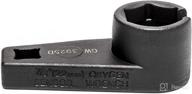🔧 gearwrench kds3925 3/8" drive low profile offset oxygen sensor socket 7/8" (22mm) - 3925d black - enhanced seo logo