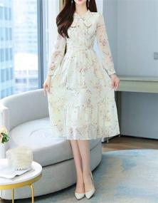 img 1 attached to 👗 LAI MENG FIVE CATS - Women's Clothing Collection Featuring Dresses