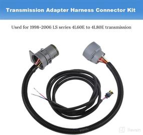 img 2 attached to 🔌 WMPHE Plug and Play Transmission Wire Adapter Harness: 4L60E to 4L80E LS Swap for Chevy Silverado & Sierra (1998-2006)