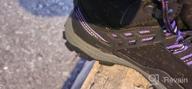 картинка 1 прикреплена к отзыву Водонепроницаемые походные ботинки для женщин - легкие ботильоны для зимних прогулок, активного отдыха и пешего туризма. Модные высокие туфли на шнуровке, повседневный и теплый дизайн от GRITION от Ali Mitchell