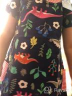 img 1 attached to Dinosaur Printed Bluebell Girls Casual Dress | Sizes 2-12 Years review by Donald Blanco