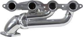 img 2 attached to 🚀 BBK 40200 Shorty Tuned Length Performance Exhaust Headers - Polished Silver Ceramic Finish for Camaro SS, LS3, L99