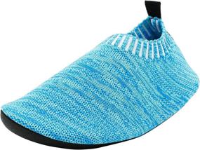 img 3 attached to 👟 Comfortable and Lightweight Athletic Toddler Slippers – Non-Slip Boys' Shoes for Playtime