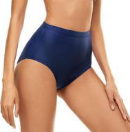 bellecarrie waisted bottoms coverage swimsuit women's clothing : swimsuits & cover ups logo