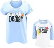 unique mother and baby 'i've created a monster' v-neck shirt set логотип