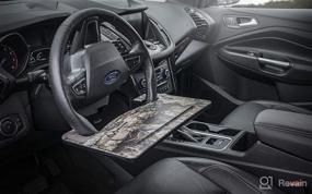 img 3 attached to 🚙 AutoExec AUE13070 Wheelmate Car Desk: Realtree Edge Camouflage Steering Wheel Tray - Laptop, Writing Space, and Eating on the Go