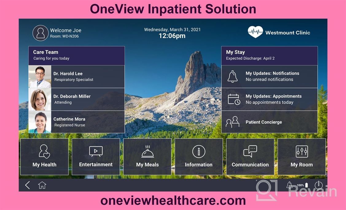 img 1 attached to OneView Inpatient Solution review by Keith Gonzales