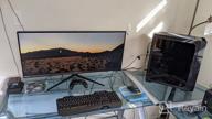 img 1 attached to 🖥️ Sceptre E345B-QUT168: UltraWide 3440x1440 Monitor with Built-In Speakers, Flicker-Free Technology, Blue Light Filter, Frameless Design, HD IPS Display review by Kevin Chritian