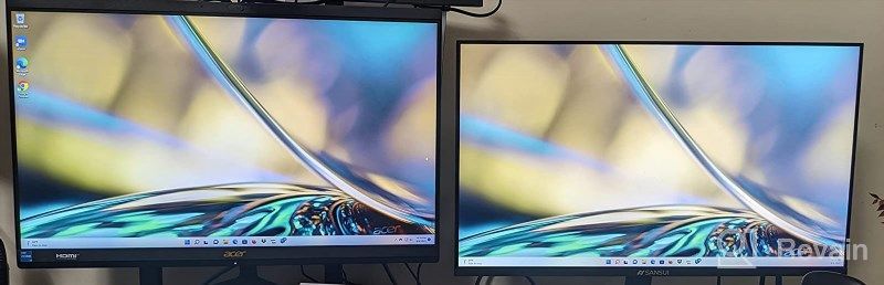 img 1 attached to SANSUI ES-24F1: Ultra Slim Ergonomic Monitor with 1920X1080P Resolution, 75Hz Refresh Rate, Adaptive Sync, Type-C Output, Headphone Jack, HDMI, and Built-In Speaker review by Robert Morales