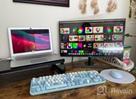 img 1 attached to 📺 Packard Bell AirFrame M24200: Wireless Adjustable 24" Monitor with 1080p, Frameless Design, VESA Mount, Tilt & Swivel Adjustment review by Manny Castillo