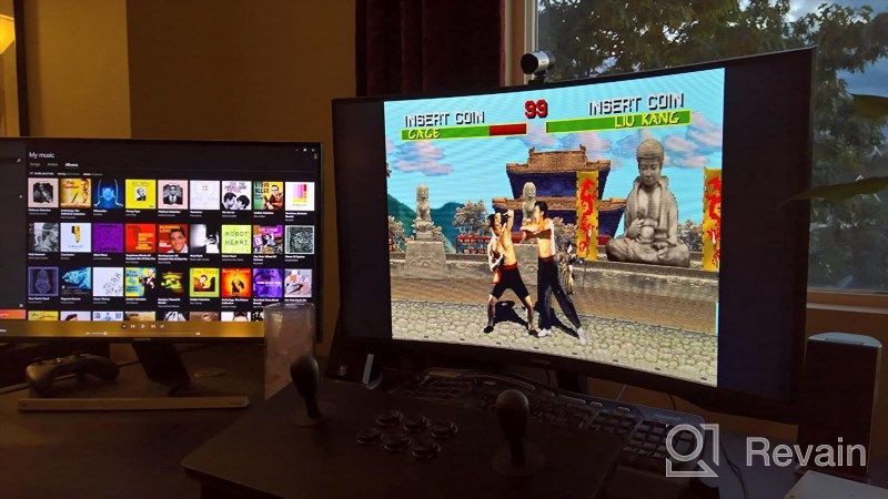 img 1 attached to Samsung Odyssey 27" Curved Gaming Monitor with FreeSync, QHD 2560x1440P Display and Adaptive Sync Technology review by Matt Anand
