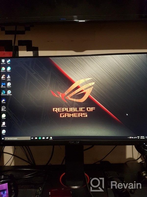 img 1 attached to ASUS VG249Q Gaming Monitor with FreeSync, 144Hz DisplayPort, Adjustable Height & Pivot, Built-In Speakers, HD review by Carlos Millions