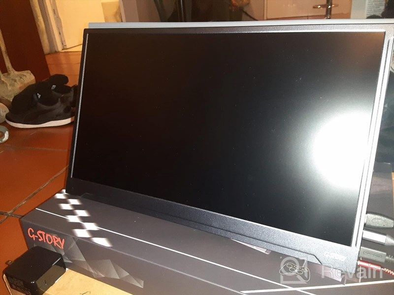 img 1 attached to G-STORY Portable Monitor FreeSync Computer Nintendo 17.3" 1920X1080P 165Hz Ultrawide Screen - USB Hub, Tilt Adjustment, Glossy Screen - GST173 review by Otienowisky Moment