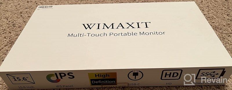img 1 attached to WIMAXIT M1560CT3: Portable Non-Glare Touchscreen with HDMI and IPS Compatibility review by Carlos Correa