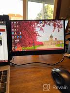 img 1 attached to Enhanced Productivity on the Go: KEFEYA Portable Monitor 12" - 1920X1080P, 60Hz review by Bob Farrell