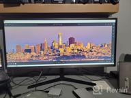 img 1 attached to Samsung S34J55W 34 Inch Ultrawide LS34J550WQNXZA: Enhanced 75Hz Flicker-Free Display with Tilt Adjustment and Ultrawide Screen review by James Rajput
