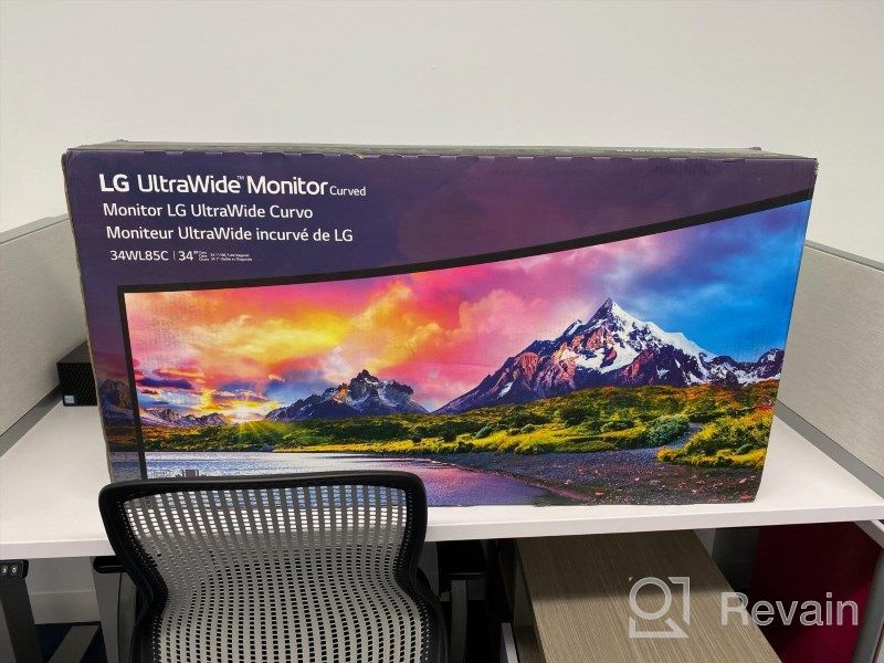 img 1 attached to LG 34WL85C-B Ultrawide Curved Monitor with 🌊 3440X1440P Resolution, Adjustable Tilt and Height, HD IPS Screen review by Brandon Parker