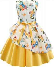 img 1 attached to Kids Special Occasion Dress: NSSMWTTC Flower Girls Pageant Party Dresses