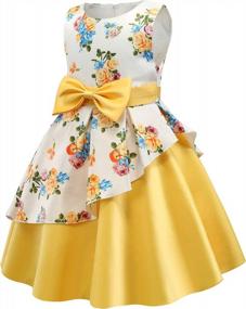 img 2 attached to Kids Special Occasion Dress: NSSMWTTC Flower Girls Pageant Party Dresses