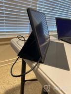 img 1 attached to 🖥️ Upperizon U156UH: Portable 4K Monitor with Frameless Display, Built-In Speakers, Anti-Glare Coating, and Flicker-Free Technology review by Quinton Garrett
