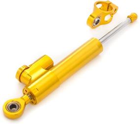 img 1 attached to 255Mm Universal Motorcycle Adjustable Steering Damper Stabilizer Safety Control Linear Reversed For Kawasaki Z800 Z900 Z750 VERSYS 1000 650 KLE650 Z300 Z250 Z650 ZX14R ZZR1400