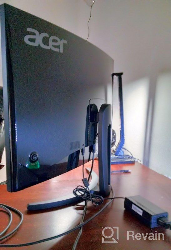 img 1 attached to Acer Monitor FreeSync ZeroFrame Mbmiiphx 27" - Premium 165Hz Curved Display with Frameless Design, Full HD Resolution, Built-In Speakers, HDMI, and Height Adjustment-UM.HE0AA.M02 review by Nick Popplewell