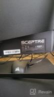 img 1 attached to 🎮 Sceptre C305B-200UN1 30-Inch Curved Gaming Monitor with 2560X1080P Resolution, 200Hz Refresh Rate, Tilt Adjustment, Flicker-Free Technology, High Dynamic Range, Built-In Speakers, and HD Display review by Ron Levendusky