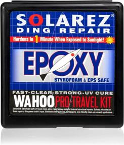 img 3 attached to SOLAREZ UV Cure Epoxy Pro Travel Kit - быстрое и экологически чистое решение для ремонта досок для серфинга, SUP и вейкбордов, отвердевает за 3 минуты под солнечным светом, сделано в США