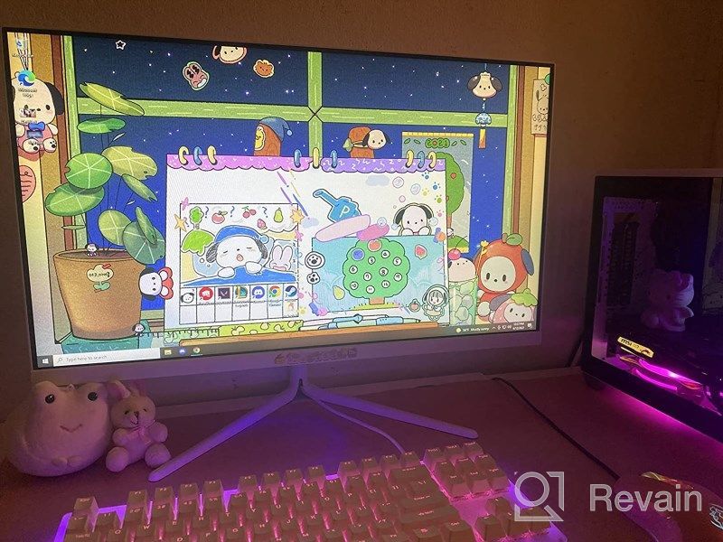 img 1 attached to Sceptre E248B-FWN168W Monitor with DisplayPort, Built-in 🖥️ Speakers, 1920X1080P, 165Hz, Adaptive Sync, Blue Light Filter review by Michael Zilinskas