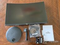 img 1 attached to Fiodio 24-inch Curved Monitor 1080P, 75Hz, Built-In Speakers, HDMI, 24C1F review by Francis Skinner