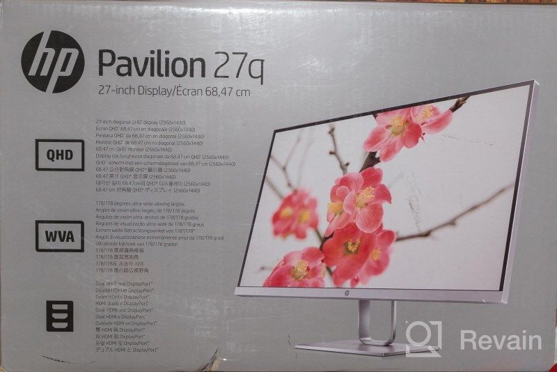 img 1 attached to Upgrade Your Display Setup with HP 27Q 🖥 Pavilion Monitor - VESA Mounting Bracket, LED, IPS (1HR73AA#ABB) review by Chris Smart