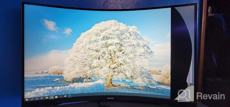 img 1 attached to Samsung Odyssey 27" Curved Gaming Monitor with FreeSync, QHD 2560x1440P Display and Adaptive Sync Technology review by Mike Damar