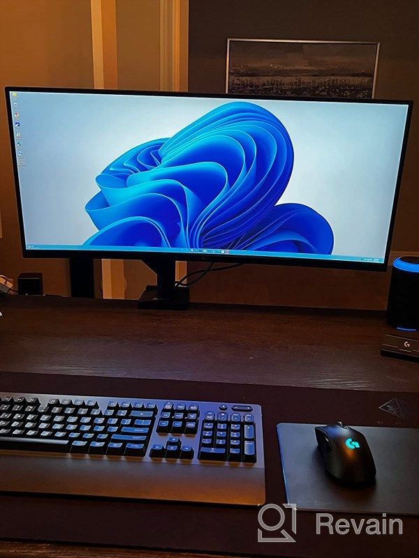 img 1 attached to 🖥️ LG 34WN80C-B 34-Inch UltraWide Monitor - 3440x1440P, Curved, Tilt/Height Adjustable, Enhanced Connectivity Compatibility review by Chad Stull