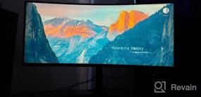 img 8 attached to Samsung LC34H890WJNXGO Ultrawide Curved Monitor with 3440x1440 Resolution, 100Hz Refresh Rate, Tilt and Height Adjustment, and Flicker-Free Technology