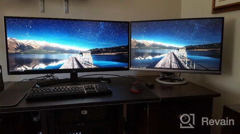 img 1 attached to LG 34UM88C-P 34 Inch UltraWide 3440X1440P Monitor with Screen Split 2.0, OnScreen Control, Flicker Safe, AMD FreeSync™ Technology review by Aaron Bowles