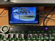 img 1 attached to 🎮 HAMTYSAN 7" Non Touch Gaming Monitor for Raspberry Pi, Switch, PS4, XBOX - 1920x1080P, 60Hz Refresh Rate, Camera Secondary Screen review by Anish Assasin
