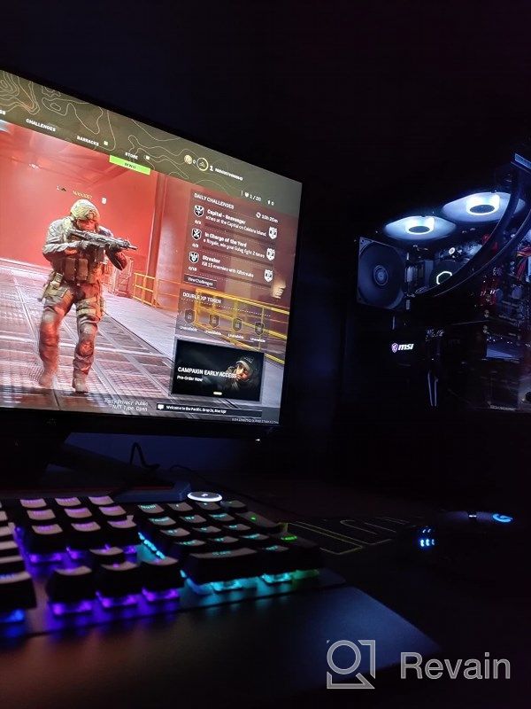 img 1 attached to 🖥️ Enhanced Gaming Experience with BenQ EX2710S: FreeSync Optimization, Adjustable 1920X1080, 165Hz, Built-In Speakers review by Glenn Pavone