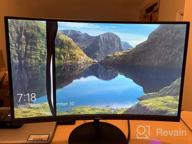 img 1 attached to Fiodio 24-inch Curved Monitor 1080P, 75Hz, Built-In Speakers, HDMI, 24C1F review by Luis Love