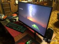 img 1 attached to Samsung Odyssey 27" Curved Gaming Monitor with FreeSync, QHD 2560x1440P Display and Adaptive Sync Technology review by Roberto Reid