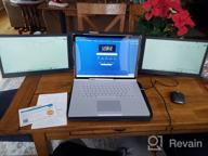 картинка 1 прикреплена к отзыву Gretutu Triple Portable Monitor Laptop USB 13", 1920X1080P, 60Hz, ‎Monitor2021, HD, IPS от Chris Lloyd