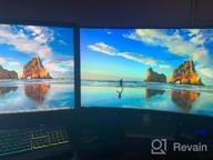 img 1 attached to 💻 Dell S3221QS Ultra Thin 4K Display with DisplayPort Certification, Flicker-Free Technology, Tilt Adjustment, Anti-Glare Screen, and High Dynamic Range review by Scott Cartagena