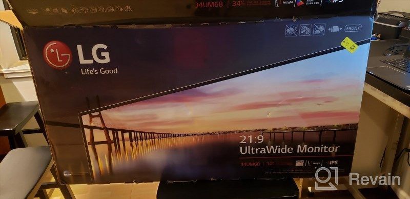 img 1 attached to LG 34UM68-P 34-Inch UltraWide LED Monitor with 2560X1080 Resolution and 💻 75Hz Refresh Rate - Fully Adjustable and Ideal for Productivity and Gaming review by Jeff Baker